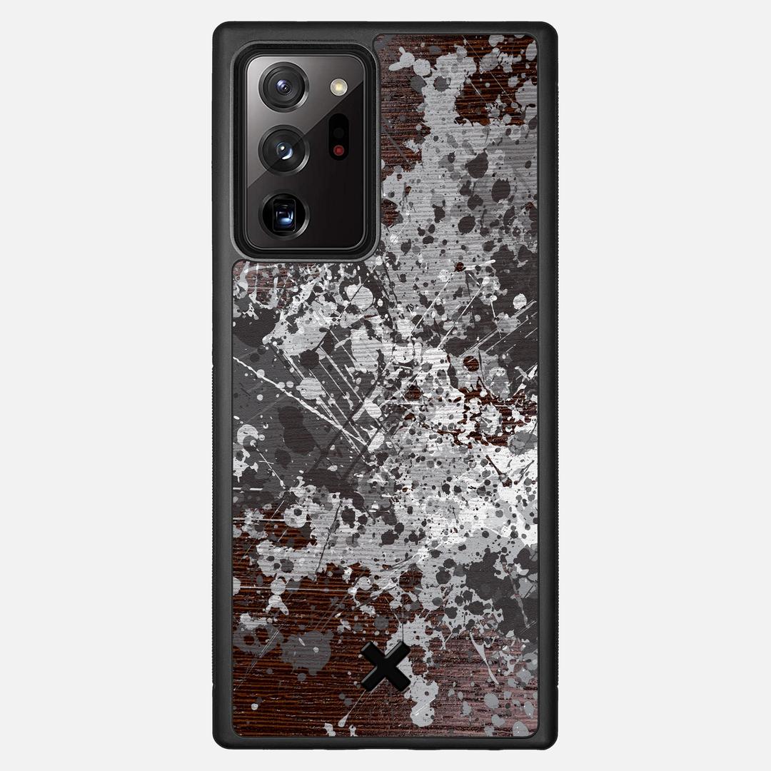 Mono Case for the Samsung Galaxy Note 20 Ultra featuring a UV Printed Wenge Wood backer with the Keyway X Mark#Phone Model_Galaxy Note 20 Ultra