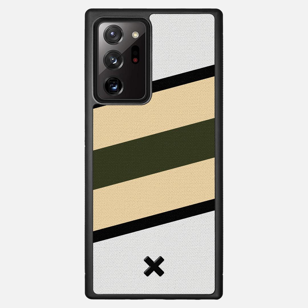 Ridge Case for the Samsung Galaxy Note 20 Ultra featuring a UV Printed Cotton Canvas backer with the Keyway X Mark#Phone Model_Galaxy Note 20 Ultra