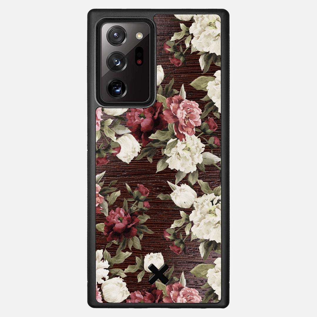 Rose Case for the Samsung Galaxy Note 20 Ultra featuring a UV Printed Wenge Wood backer with the Keyway X Mark#Phone Model_Galaxy Note 20 Ultra