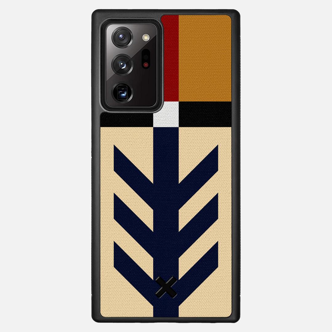 Trail Case for the Samsung Galaxy Note 20 Ultra featuring a UV Printed Cotton Canvas backer with the Keyway X Mark#Phone Model_Galaxy Note 20 Ultra