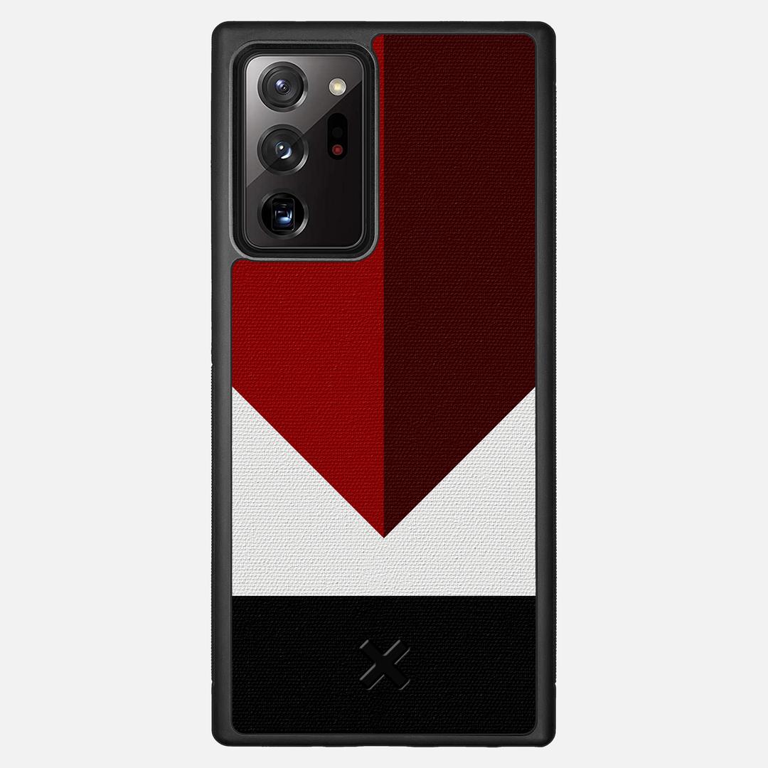 Valley Case for the Samsung Galaxy Note 20 Ultra featuring a UV Printed Cotton Canvas backer with the Keyway X Mark#Phone Model_Galaxy Note 20 Ultra