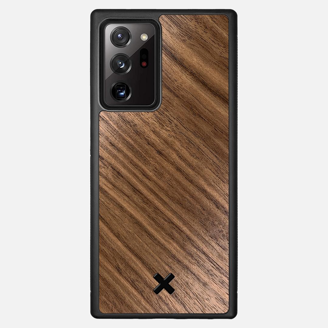 Walnut Pure Case for the Samsung Galaxy Note 20 Ultra featuring a Walnut Wood backer with the Keyway X Mark#Phone Model_Galaxy Note 20 Ultra