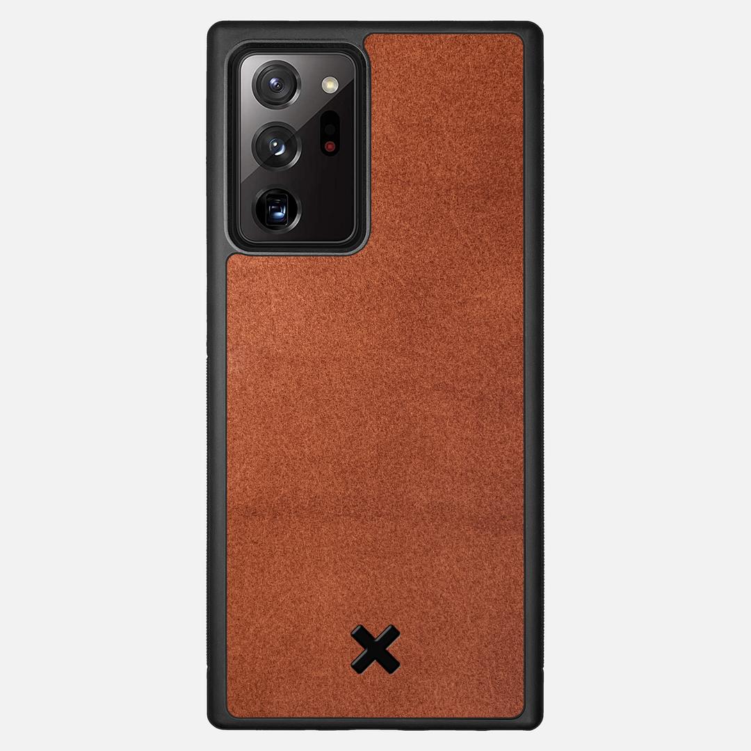 Whiskey Leather Case for the Samsung Galaxy Note 20 Ultra featuring a Genuine Leather backer with the Keyway X Mark#Phone Model_Galaxy Note 20 Ultra