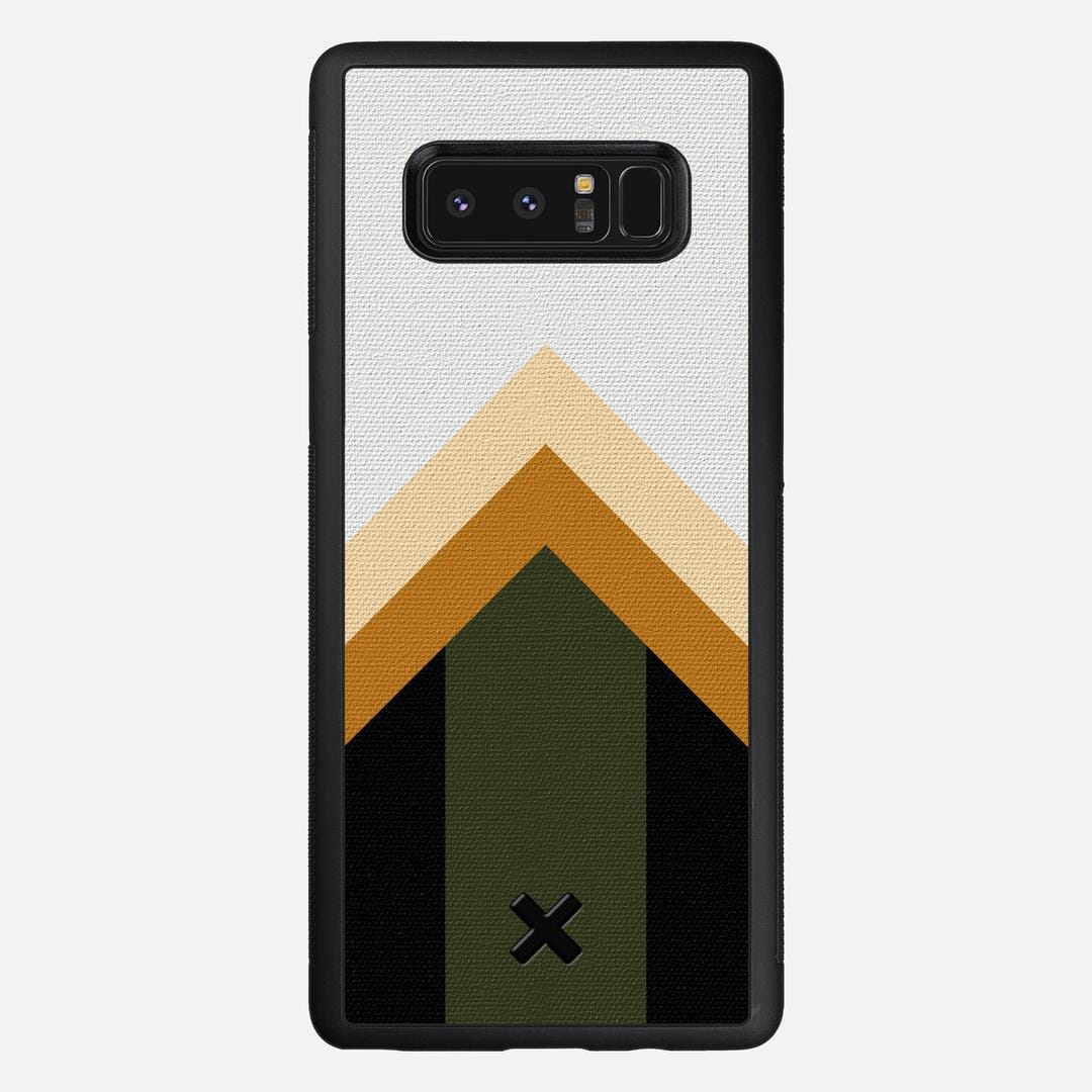Ascent Case for the Samsung Galaxy Note 8 featuring a UV Printed Cotton Canvas backer with the Keyway X Mark#Phone Model_Galaxy Note 8