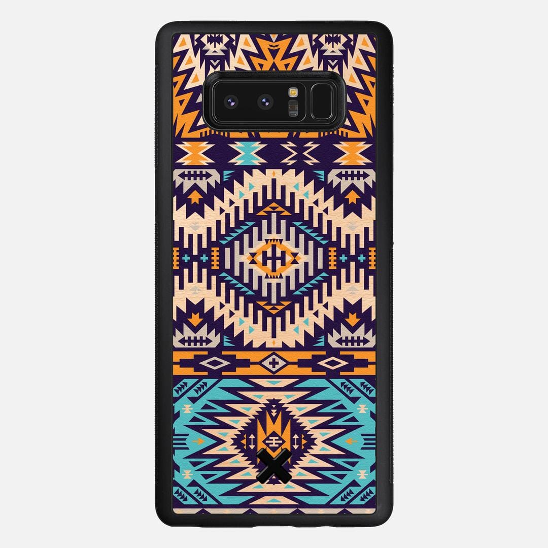 Aztec Case for the Samsung Galaxy Note 8 featuring a UV Printed Maple Wood backer with the Keyway X Mark#Phone Model_Galaxy Note 8