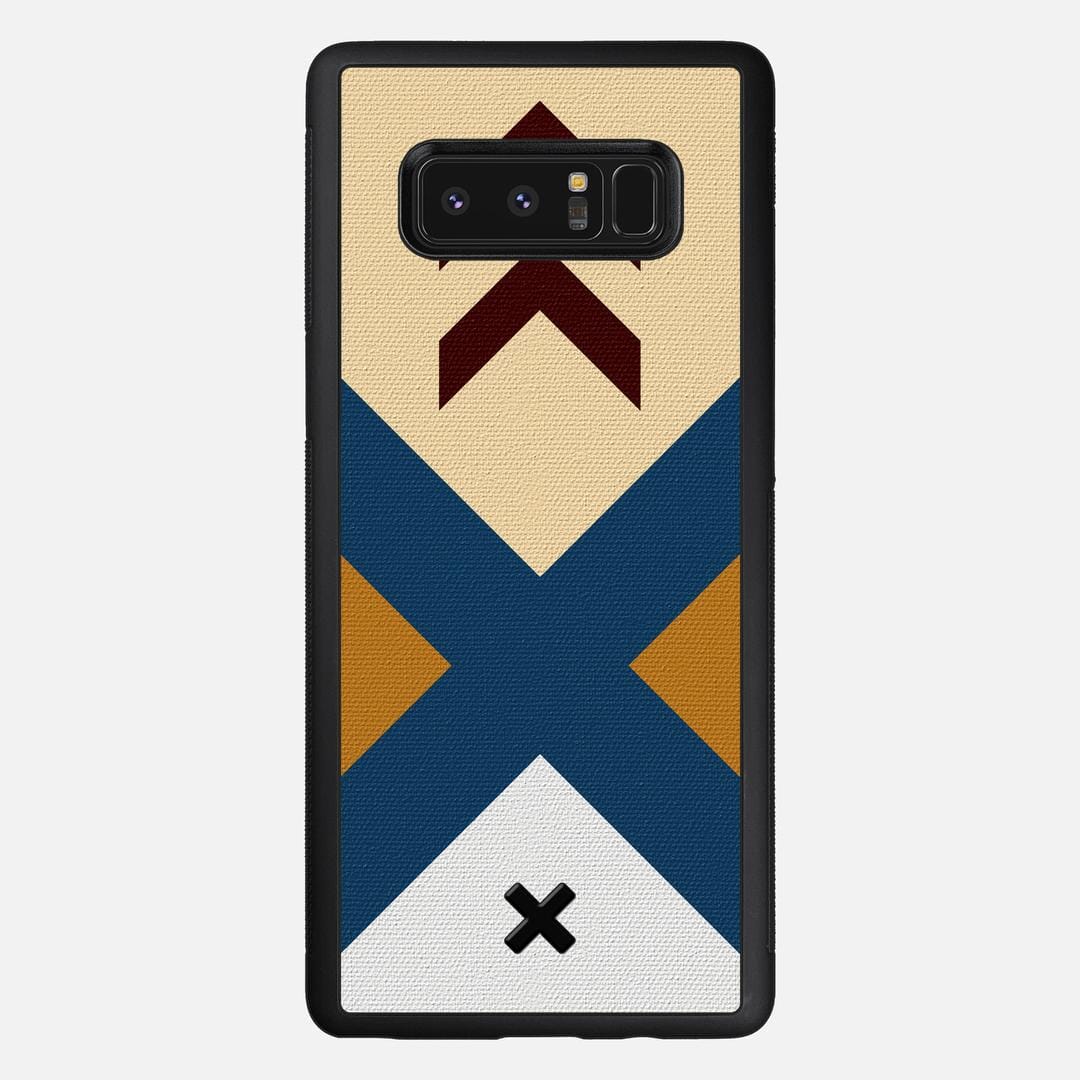 Camp Case for the Samsung Galaxy Note 8 featuring a UV Printed Cotton Canvas backer with the Keyway X Mark#Phone Model_Galaxy Note 8