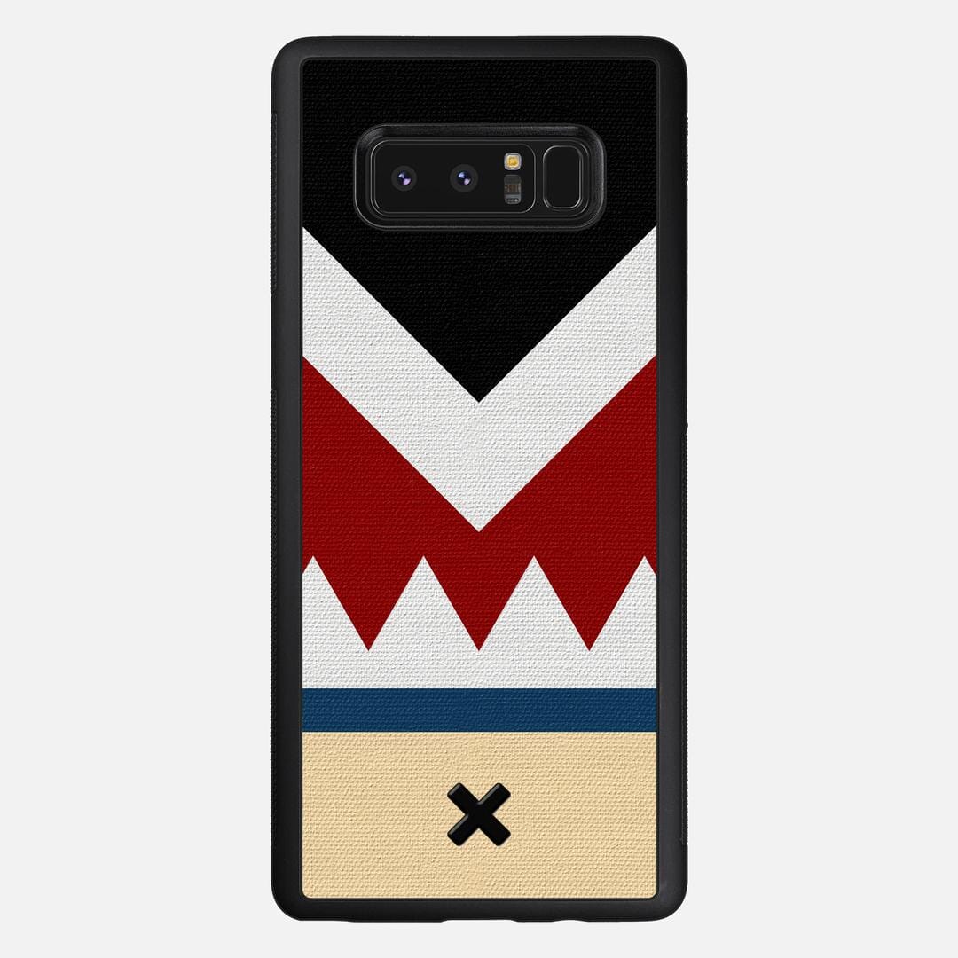 Cove Case for the Samsung Galaxy Note 8 featuring a UV Printed Cotton Canvas backer with the Keyway X Mark#Phone Model_Galaxy Note 8