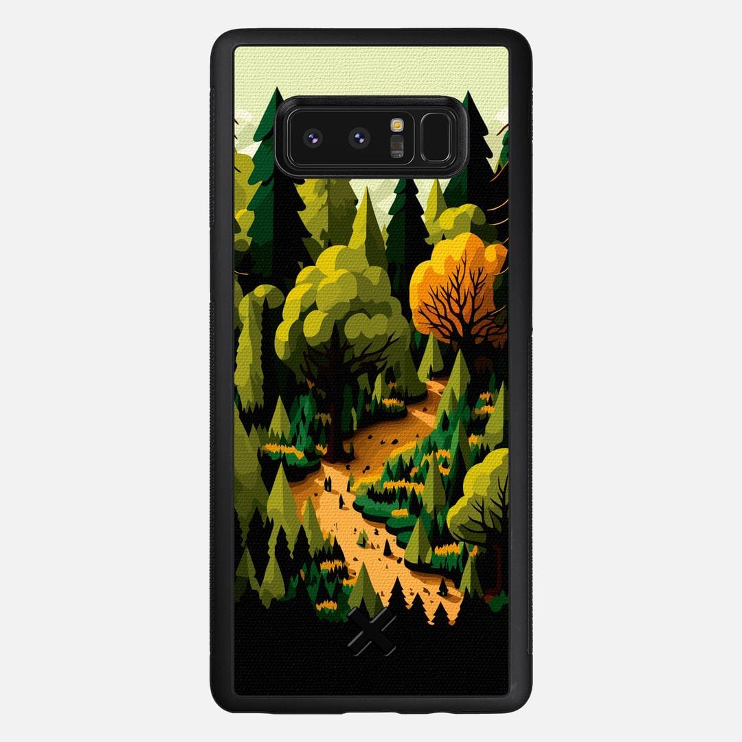 Evergreen Case for the Samsung Galaxy Note 8 featuring a UV Printed Cotton Canvas backer with the Keyway X Mark#Phone Model_Galaxy Note 8