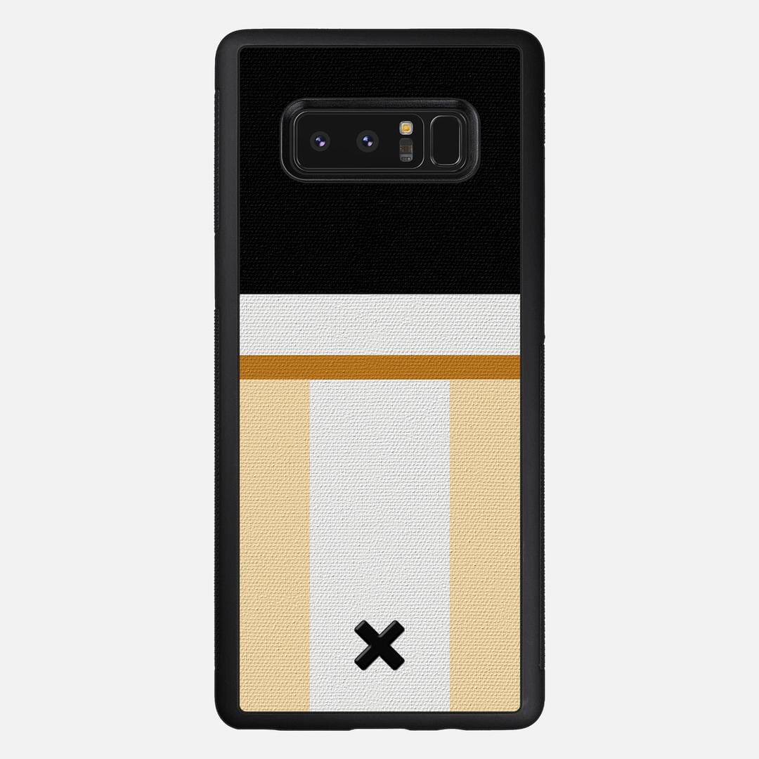 Isle Case for the Samsung Galaxy Note 8 featuring a UV Printed Cotton Canvas backer with the Keyway X Mark#Phone Model_Galaxy Note 8