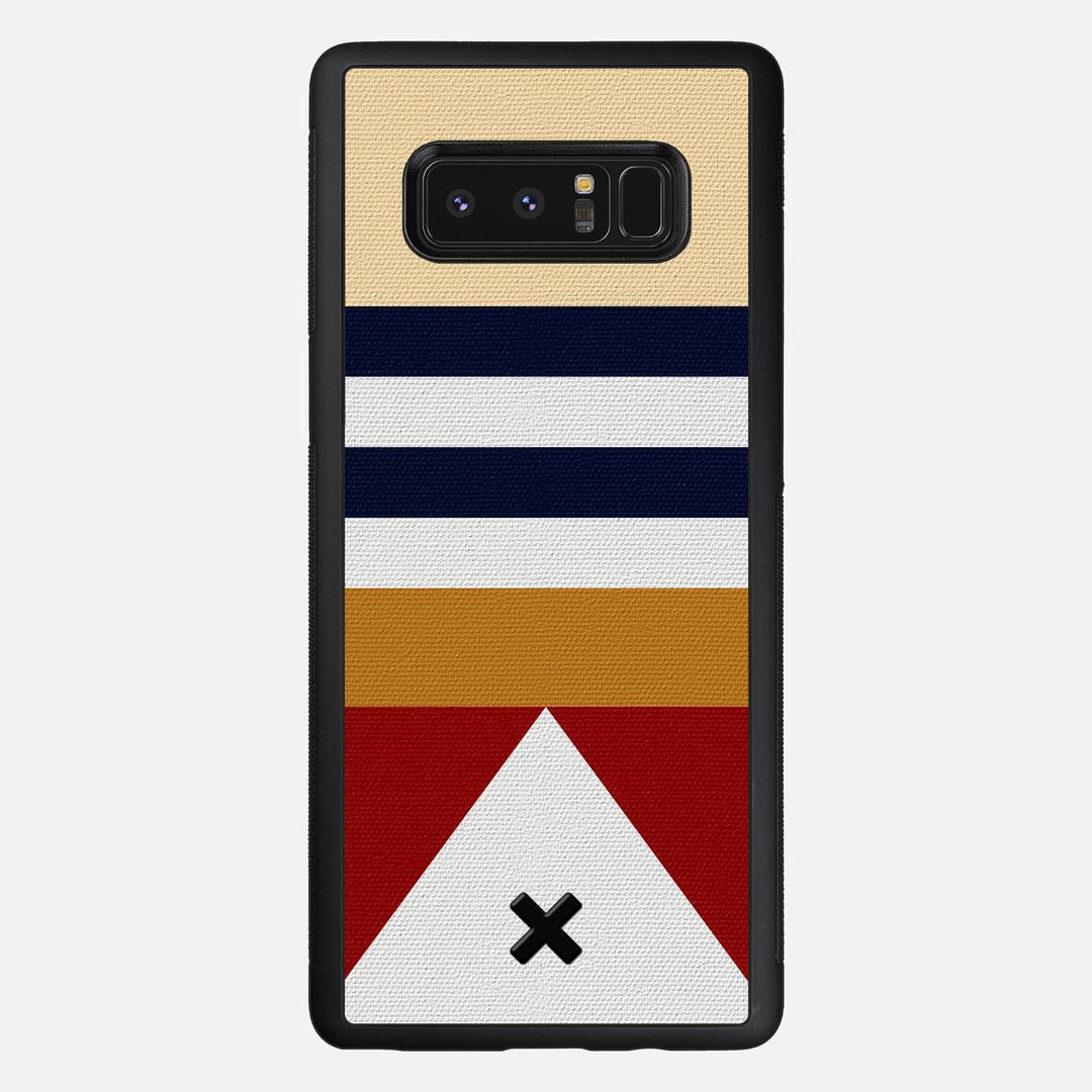 Lodge Case for the Samsung Galaxy Note 8 featuring a UV Printed Cotton Canvas backer with the Keyway X Mark#Phone Model_Galaxy Note 8