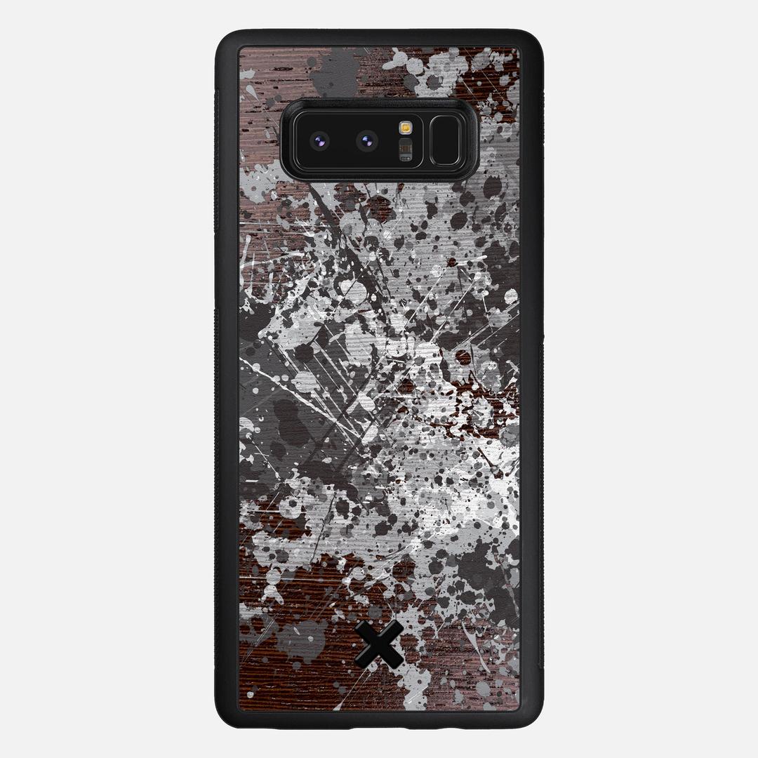 Mono Case for the Samsung Galaxy Note 8 featuring a UV Printed Wenge Wood backer with the Keyway X Mark#Phone Model_Galaxy Note 8