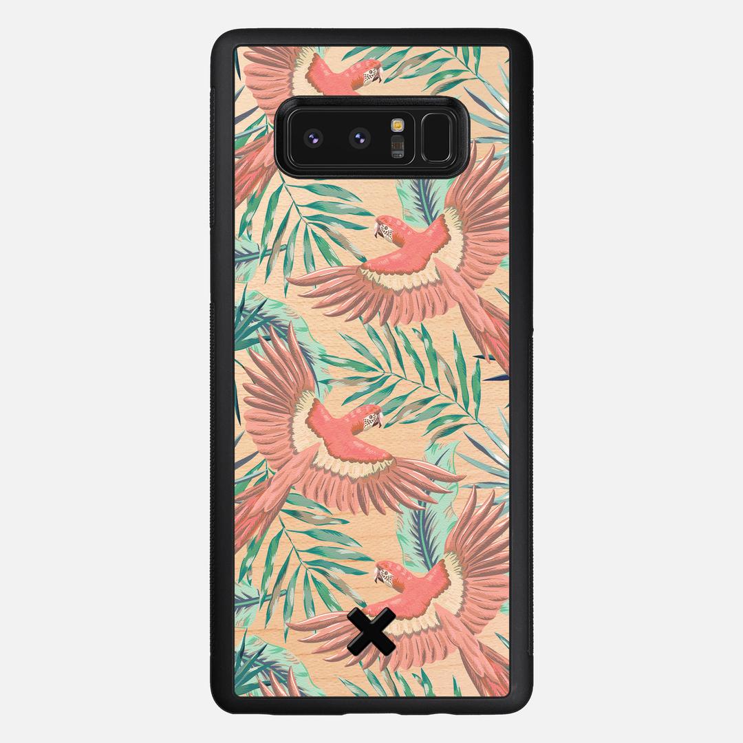 Paradise Case for the Samsung Galaxy Note 8 featuring a UV Printed Maple Wood backer with the Keyway X Mark#Phone Model_Galaxy Note 8