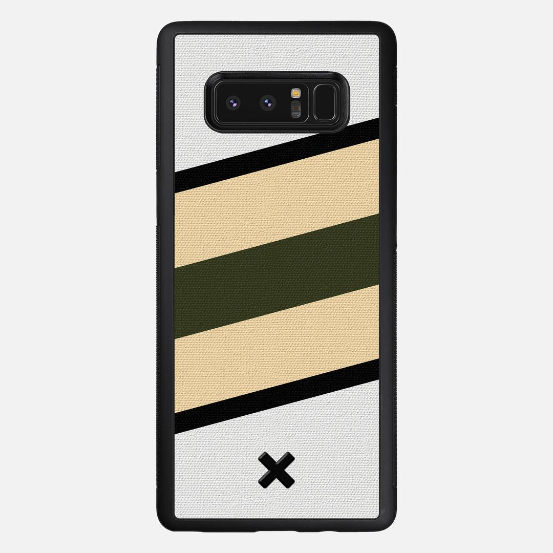 Ridge Case for the Samsung Galaxy Note 8 featuring a UV Printed Cotton Canvas backer with the Keyway X Mark#Phone Model_Galaxy Note 8
