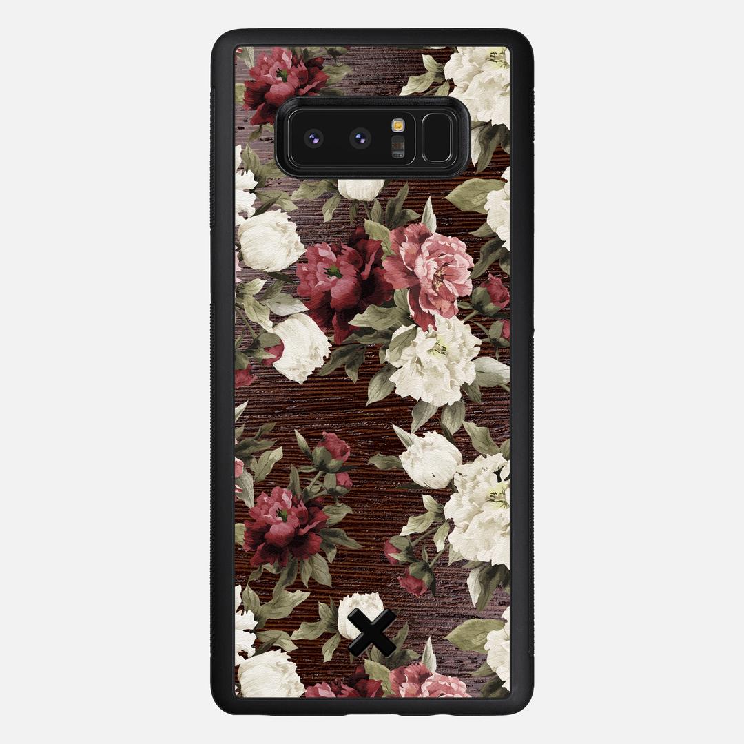 Rose Case for the Samsung Galaxy Note 8 featuring a UV Printed Wenge Wood backer with the Keyway X Mark#Phone Model_Galaxy Note 8