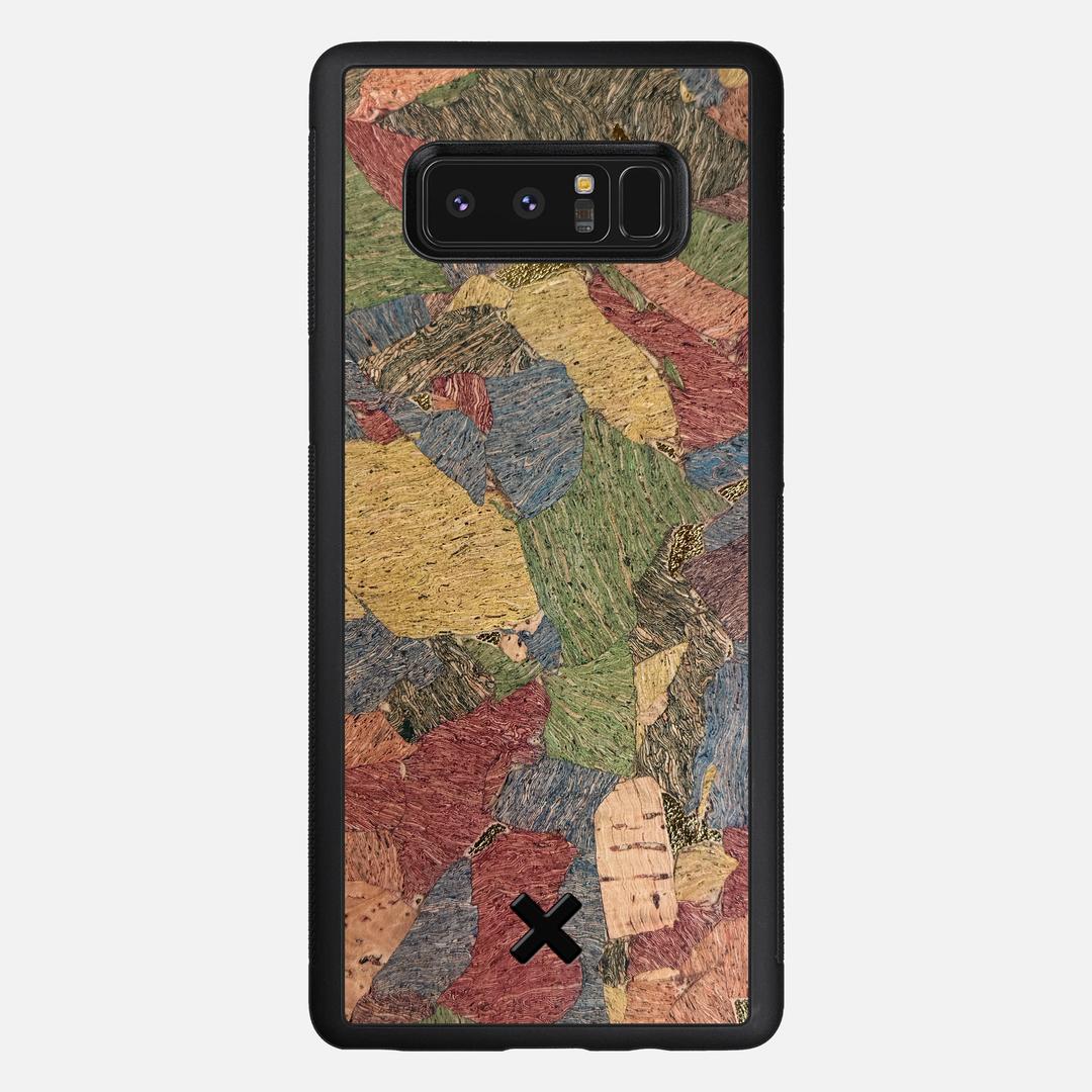 Terrazzo Cork Case for the Samsung Galaxy Note 8 featuring a Genuine Cork backer with the Keyway X Mark#Phone Model_Galaxy Note 8