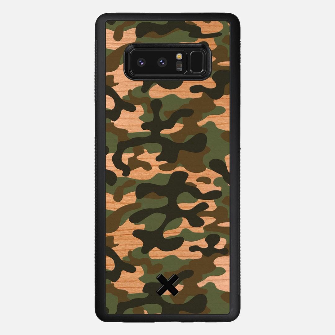 Trooper Case for the Samsung Galaxy Note 8 featuring a UV Printed and Cherry Wood backer with the Keyway X Mark#Phone Model_Galaxy Note 8