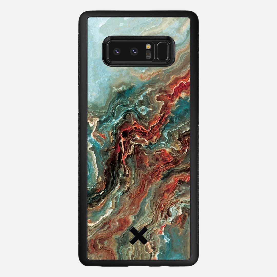 Verona Case for the Samsung Galaxy Note 8 featuring a UV Printed Wenge Wood backer with the Keyway X Mark#Phone Model_Galaxy Note 8