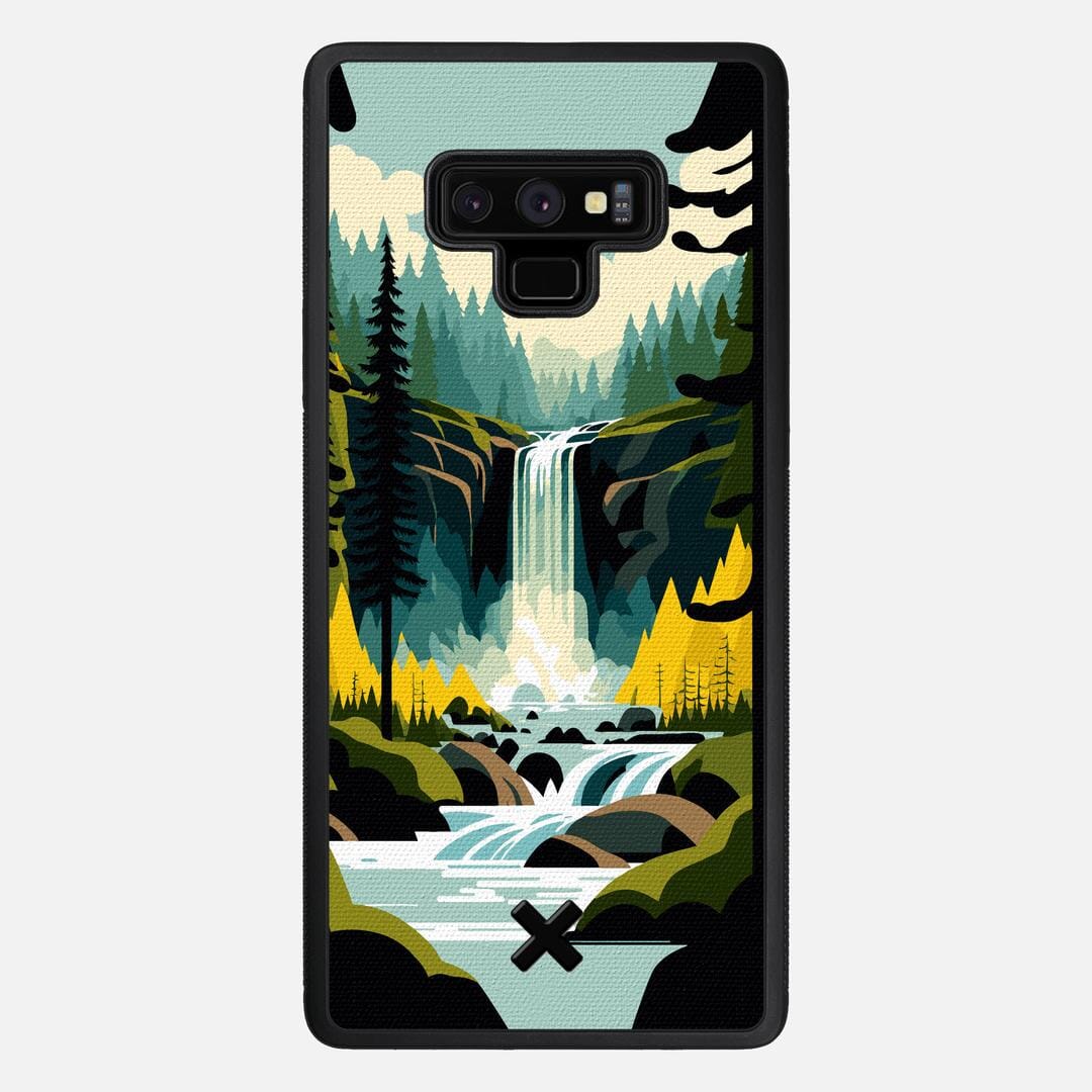 Cascade Case for the Samsung Galaxy Note 9 featuring a UV Printed Cotton Canvas backer with the Keyway X Mark#Phone Model_Galaxy Note 9
