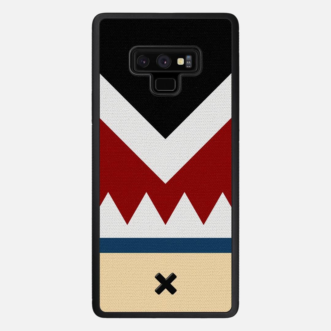 Cove Case for the Samsung Galaxy Note 9 featuring a UV Printed Cotton Canvas backer with the Keyway X Mark#Phone Model_Galaxy Note 9