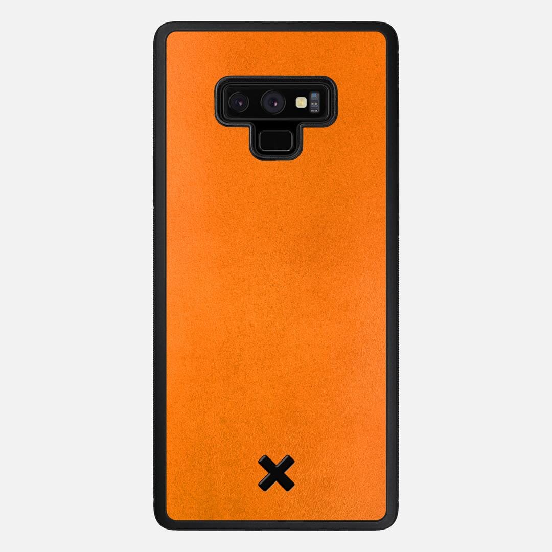 Honey Leather Case for the Samsung Galaxy Note 9 featuring a Genuine Leather backer with the Keyway X Mark#Phone Model_Galaxy Note 9