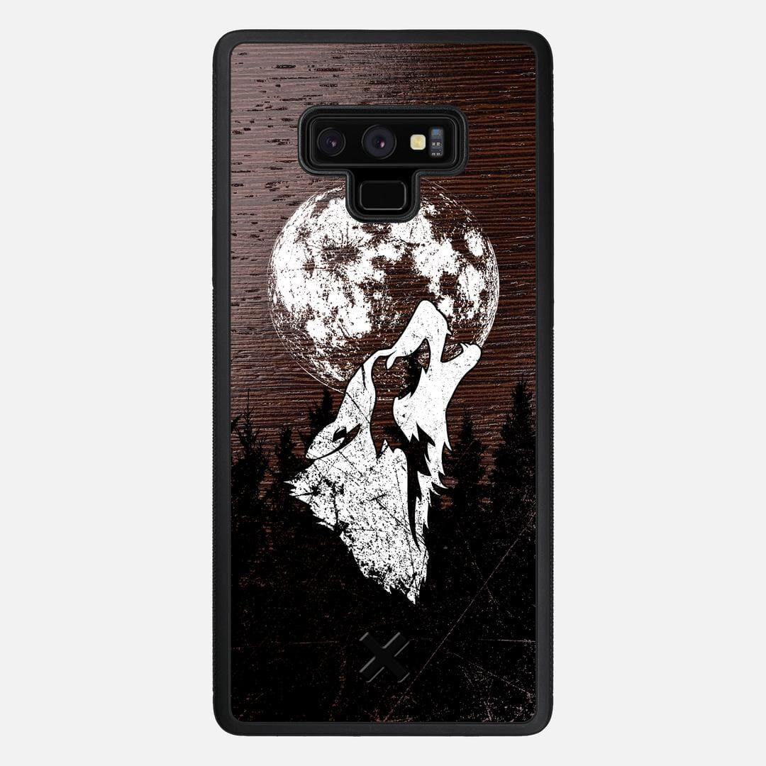 Howl Case for the Samsung Galaxy Note 9 featuring a UV Printed Wenge Wood backer with the Keyway X Mark#Phone Model_Galaxy Note 9