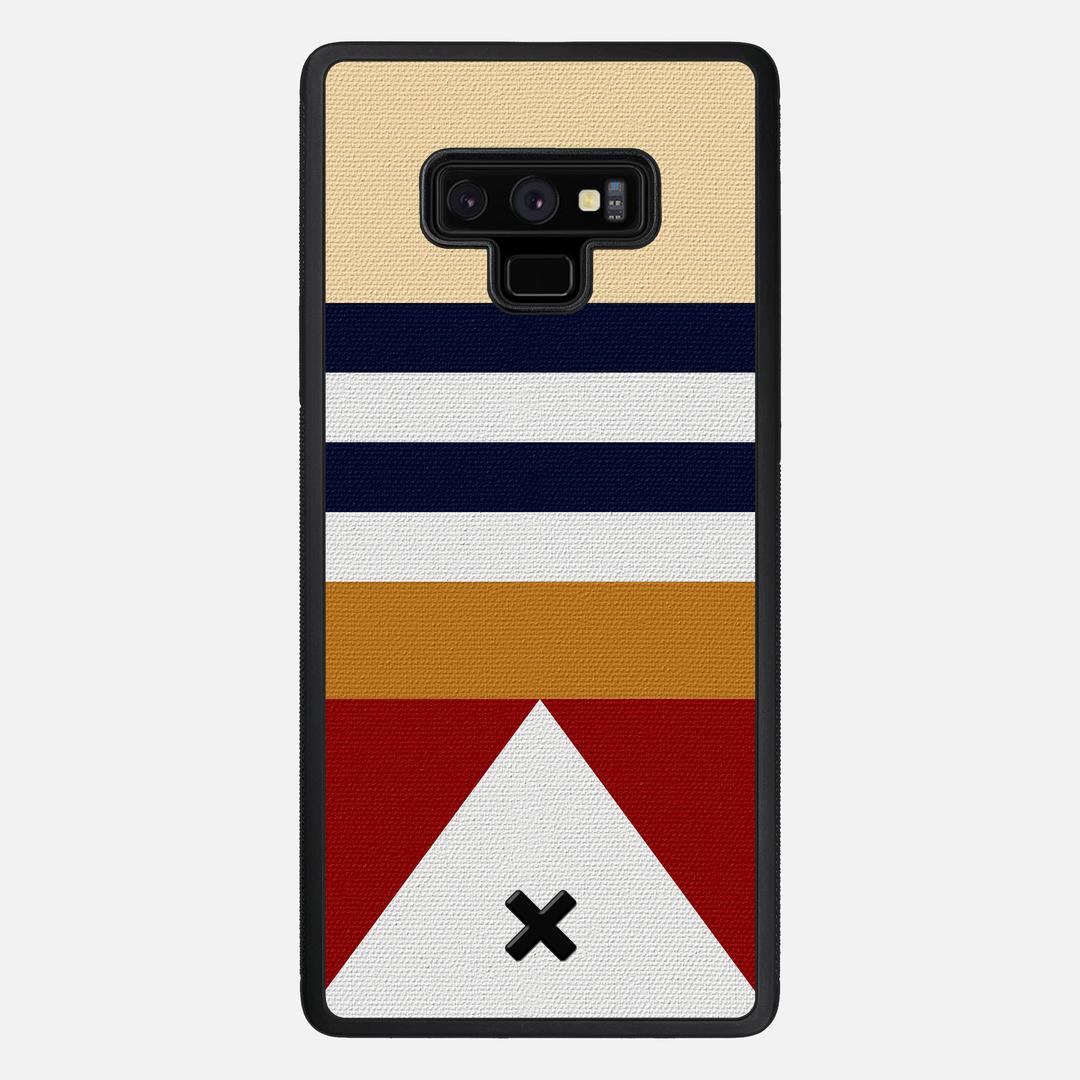 Lodge Case for the Samsung Galaxy Note 9 featuring a UV Printed Cotton Canvas backer with the Keyway X Mark#Phone Model_Galaxy Note 9
