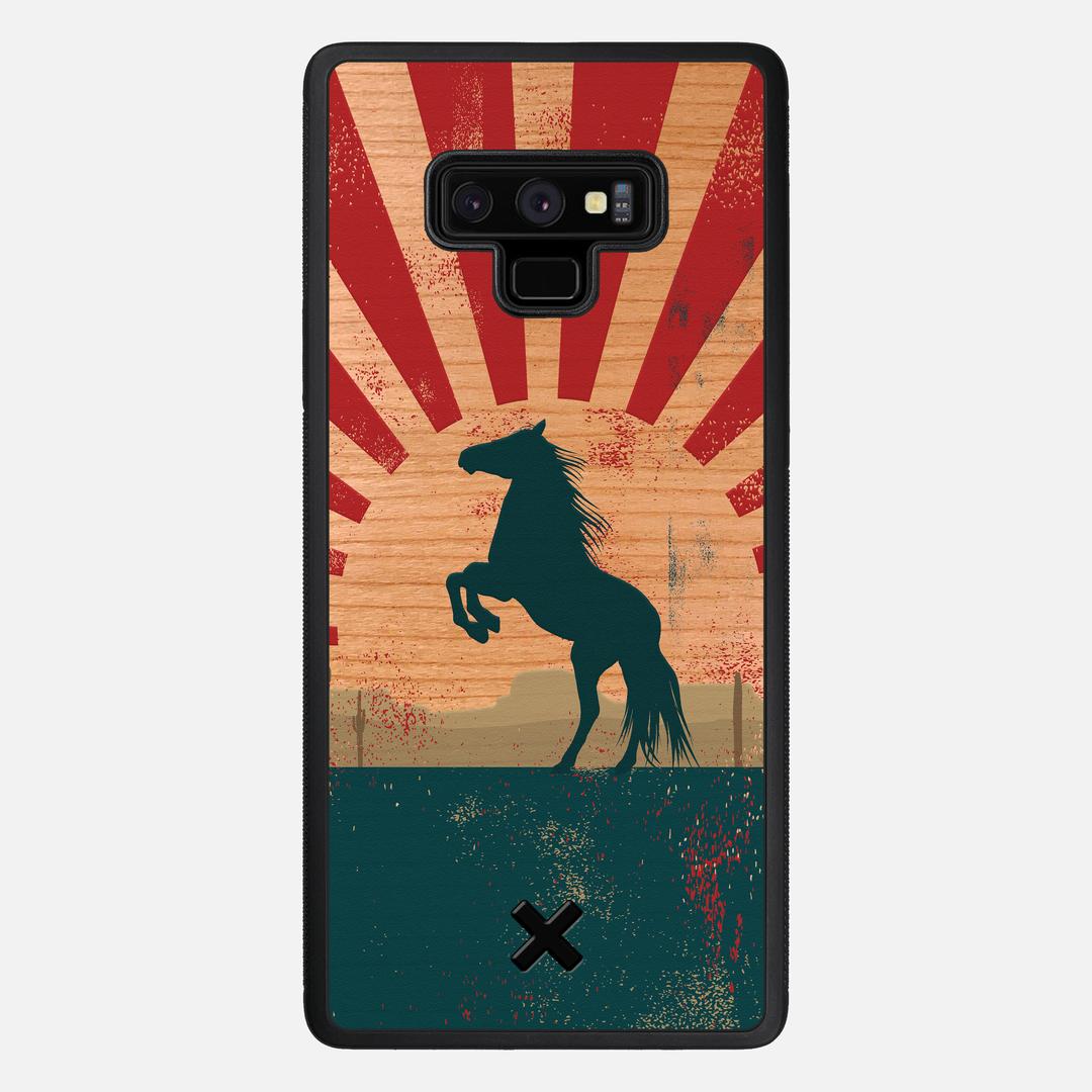 Mustang Case for the Samsung Galaxy Note 9 featuring a UV Printed Cherry Wood backer with the Keyway X Mark#Phone Model_Galaxy Note 9