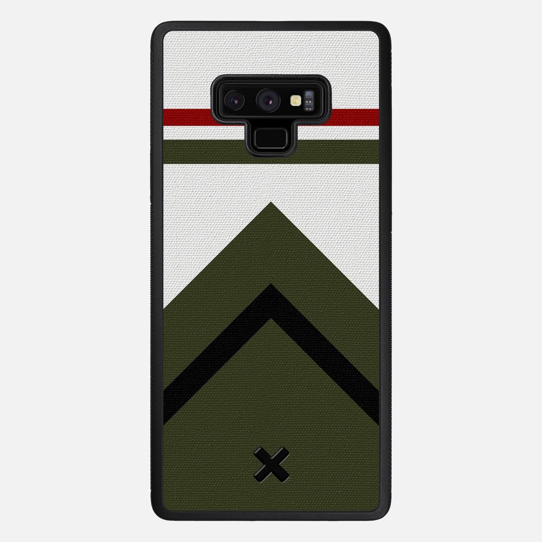 Peak Case for the Samsung Galaxy Note 9 featuring a UV Printed Cotton Canvas backer with the Keyway X Mark#Phone Model_Galaxy Note 9