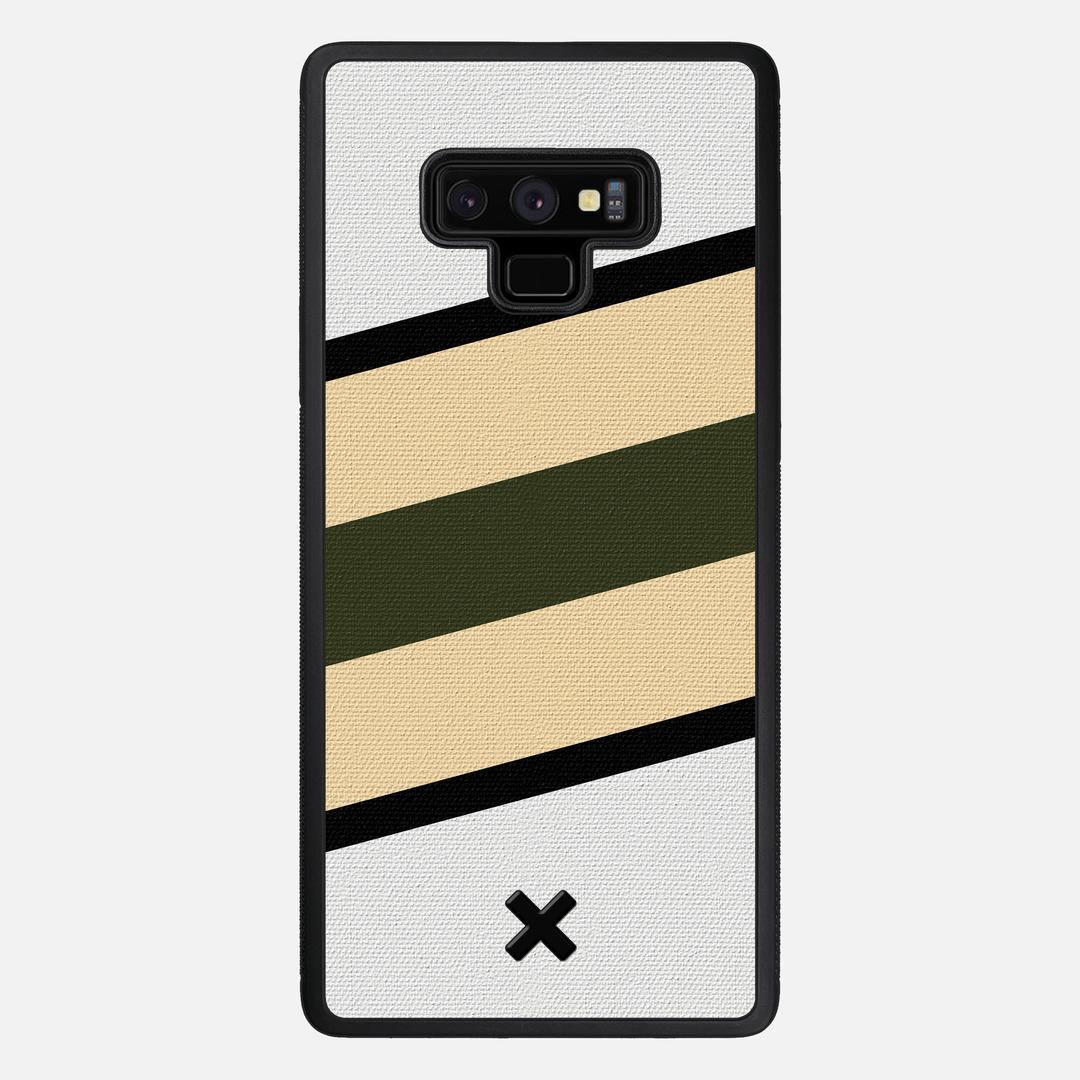 Ridge Case for the Samsung Galaxy Note 9 featuring a UV Printed Cotton Canvas backer with the Keyway X Mark#Phone Model_Galaxy Note 9