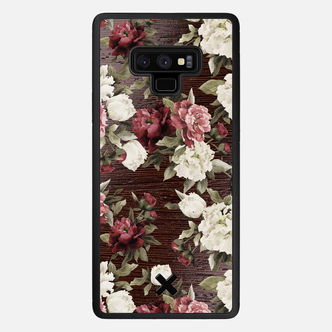 Rose Case for the Samsung Galaxy Note 9 featuring a UV Printed Wenge Wood backer with the Keyway X Mark#Phone Model_Galaxy Note 9