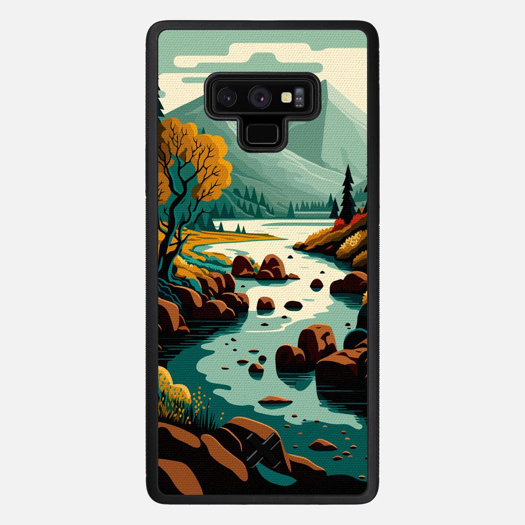 Sanctuary Case for the Samsung Galaxy Note 9 featuring a UV Printed Cotton Canvas backer with the Keyway X Mark#Phone Model_Galaxy Note 9