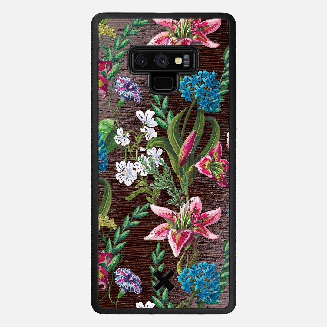 Stargazer Case for the Samsung Galaxy Note 9 featuring a UV Printed Wenge Wood backer with the Keyway X Mark#Phone Model_Galaxy Note 9