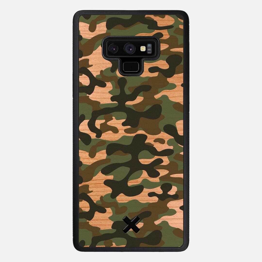 Trooper Case for the Samsung Galaxy Note 9 featuring a UV Printed and Cherry Wood backer with the Keyway X Mark#Phone Model_Galaxy Note 9