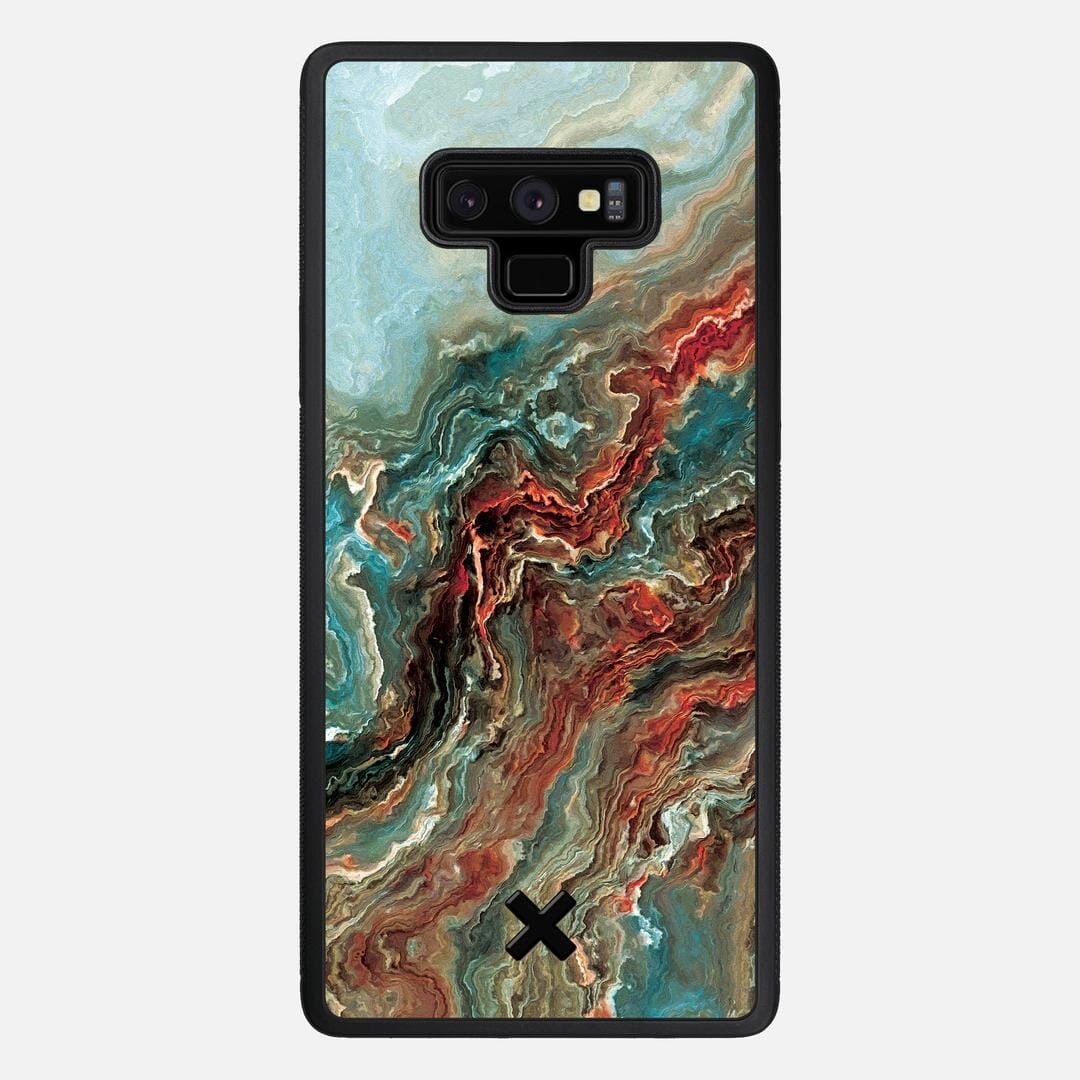 Verona Case for the Samsung Galaxy Note 9 featuring a UV Printed Wenge Wood backer with the Keyway X Mark#Phone Model_Galaxy Note 9