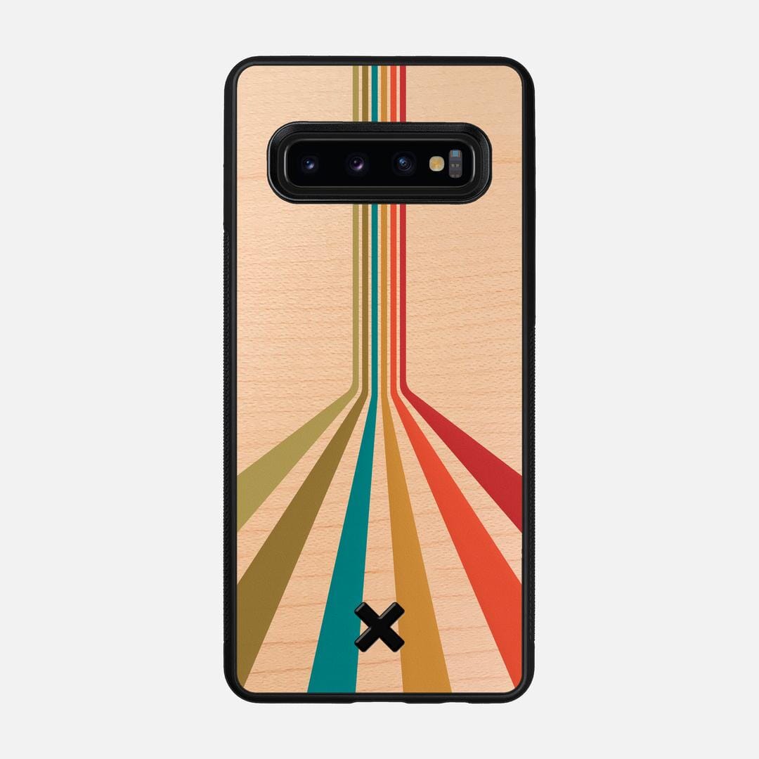 Beam Case for the Samsung Galaxy S10 featuring a UV Printed Maple Wood backer with the Keyway X Mark#Phone Model_Galaxy S10