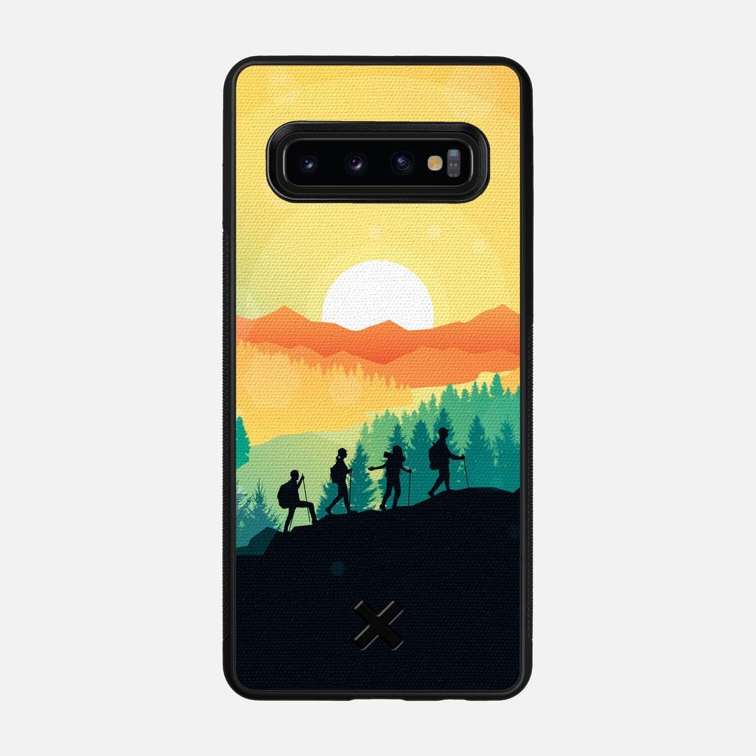 Expedition Case for the Samsung Galaxy S10 featuring a UV Printed Cotton Canvas backer with the Keyway X Mark#Phone Model_Galaxy S10