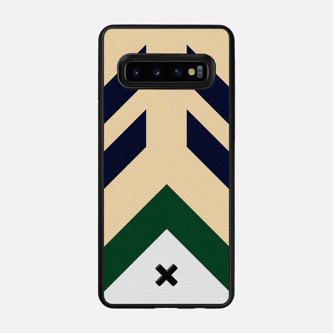 Passage Case for the Samsung Galaxy S10 featuring a UV Printed Cotton Canvas backer with the Keyway X Mark#Phone Model_Galaxy S10