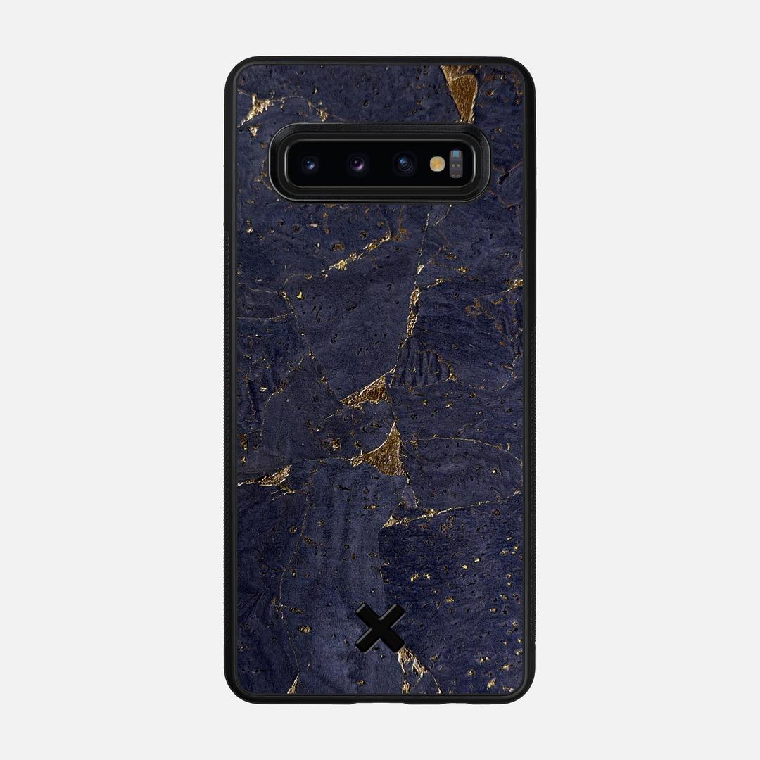 Quartz Cork Case for the Samsung Galaxy S10 featuring a Genuine Cork backer with the Keyway X Mark#Phone Model_Galaxy S10