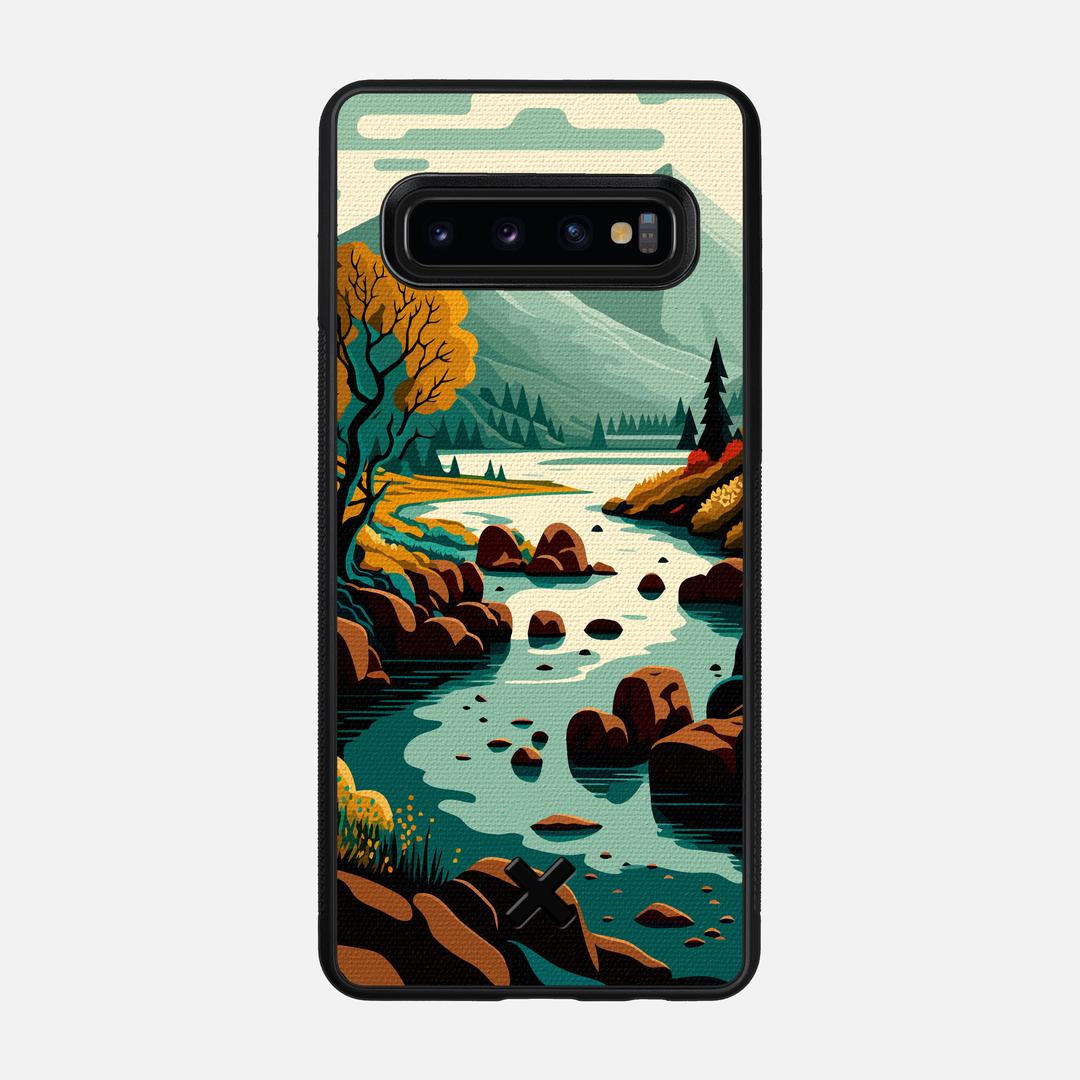 Sanctuary Case for the Samsung Galaxy S10 featuring a UV Printed Cotton Canvas backer with the Keyway X Mark#Phone Model_Galaxy S10