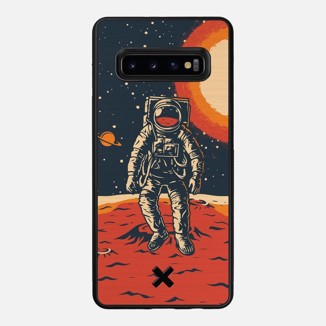 Cosmo Case for the Samsung Galaxy S10 Plus featuring a UV Printed Wenge Wood backer with the Keyway X Mark#Phone Model_Galaxy S10 Plus