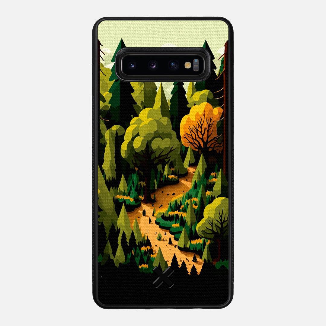 Evergreen Case for the Samsung Galaxy S10 Plus featuring a UV Printed Cotton Canvas backer with the Keyway X Mark#Phone Model_Galaxy S10 Plus