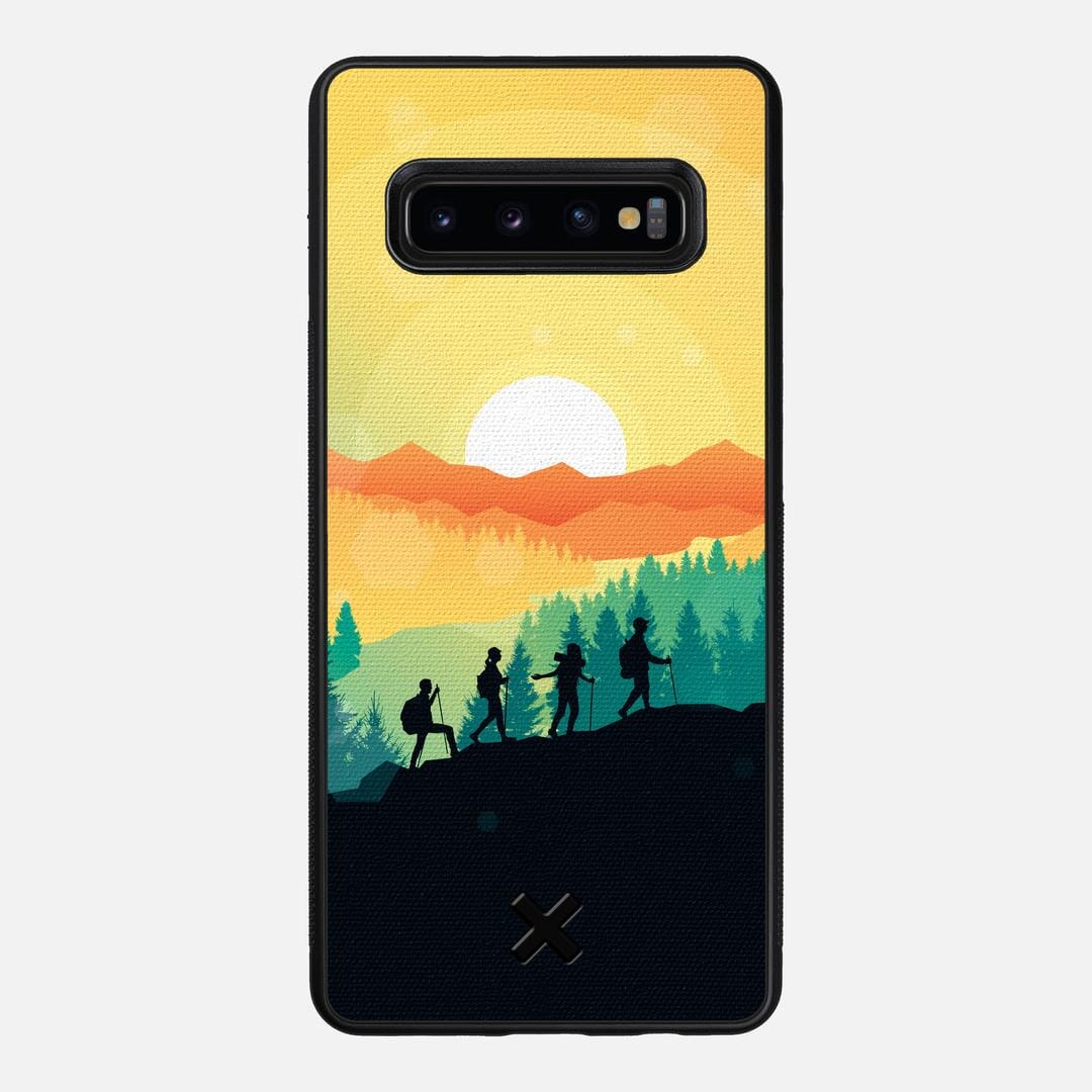 Expedition Case for the Samsung Galaxy S10 Plus featuring a UV Printed Cotton Canvas backer with the Keyway X Mark#Phone Model_Galaxy S10 Plus