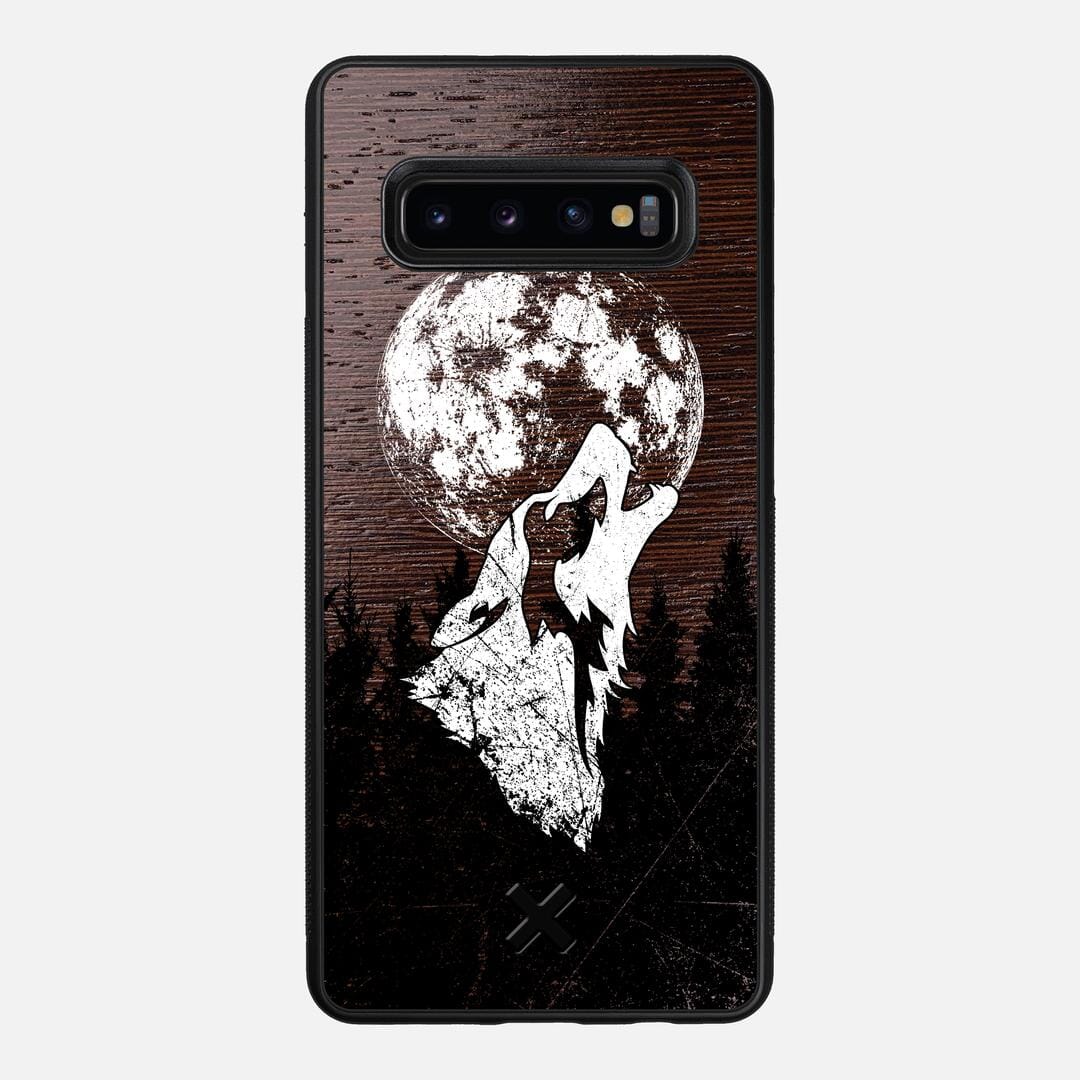Howl Case for the Samsung Galaxy S10 Plus featuring a UV Printed Wenge Wood backer with the Keyway X Mark#Phone Model_Galaxy S10 Plus