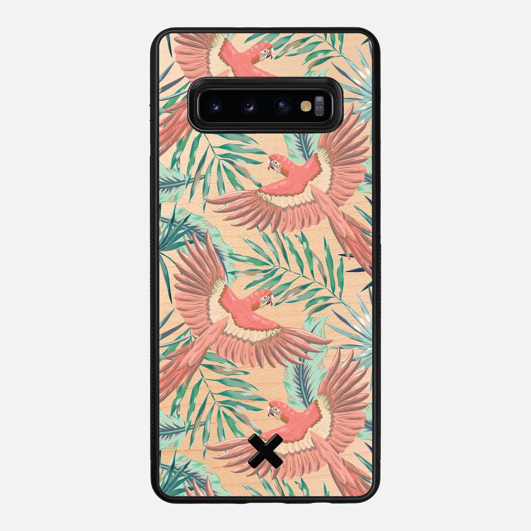 Paradise Case for the Samsung Galaxy S10 Plus featuring a UV Printed Maple Wood backer with the Keyway X Mark#Phone Model_Galaxy S10 Plus