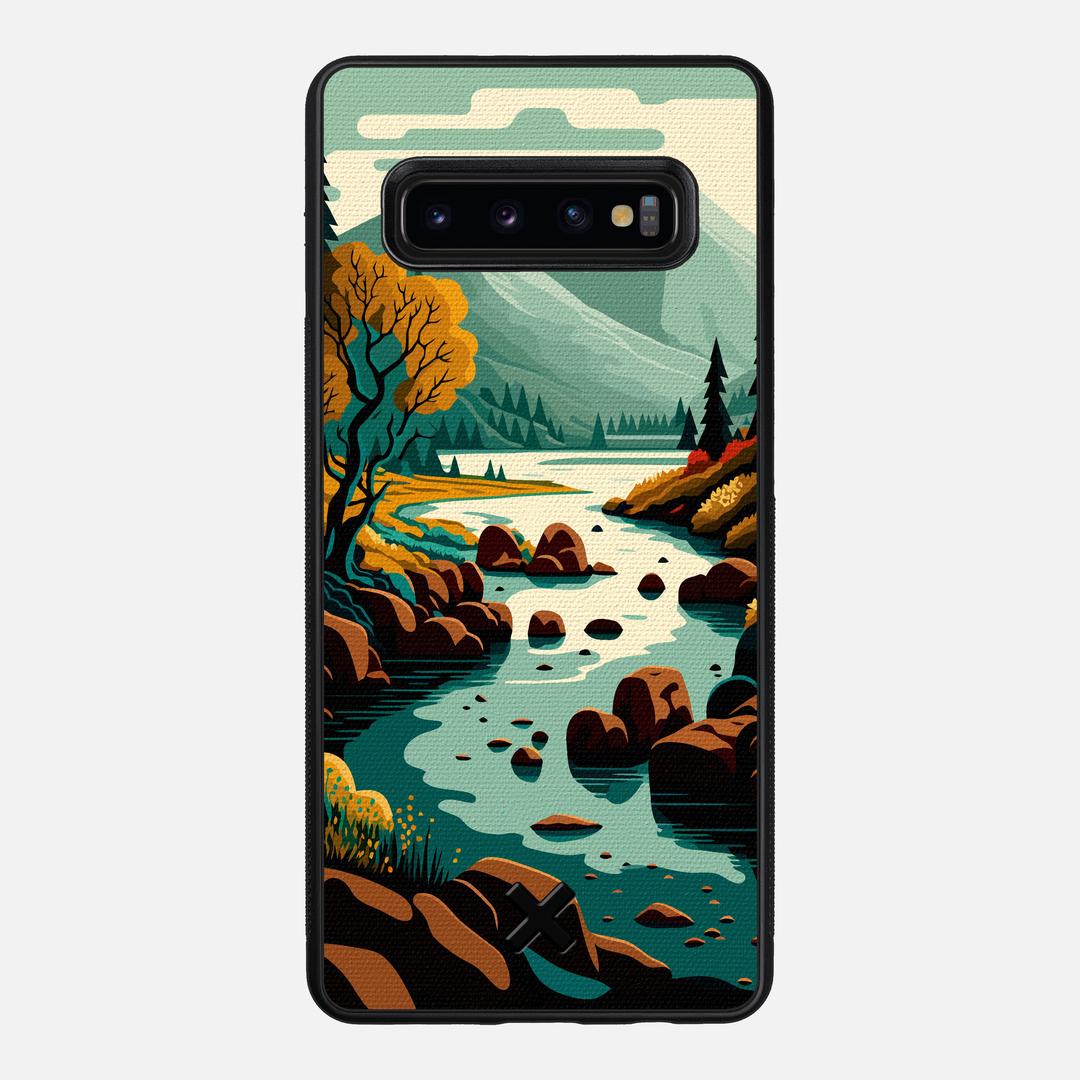 Sanctuary Case for the Samsung Galaxy S10 Plus featuring a UV Printed Cotton Canvas backer with the Keyway X Mark#Phone Model_Galaxy S10 Plus