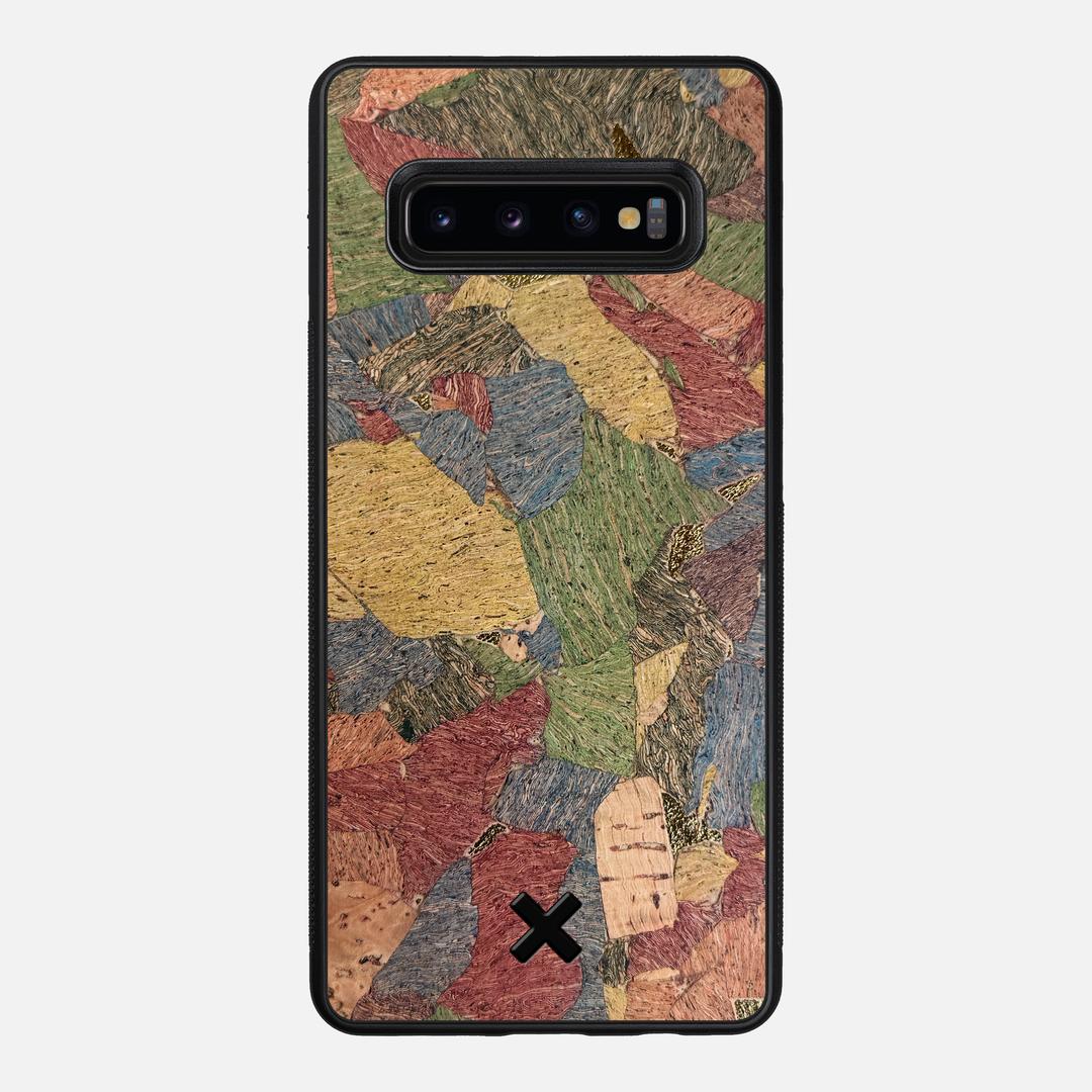 Terrazzo Cork Case for the Samsung Galaxy S10 Plus featuring a Genuine Cork backer with the Keyway X Mark#Phone Model_Galaxy S10 Plus