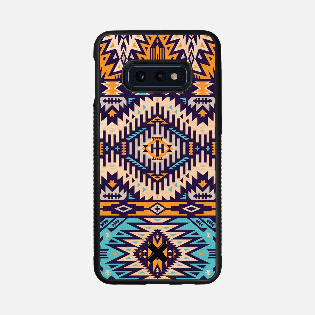 Aztec Case for the Samsung Galaxy S10e featuring a UV Printed Maple Wood backer with the Keyway X Mark#Phone Model_Galaxy S10e