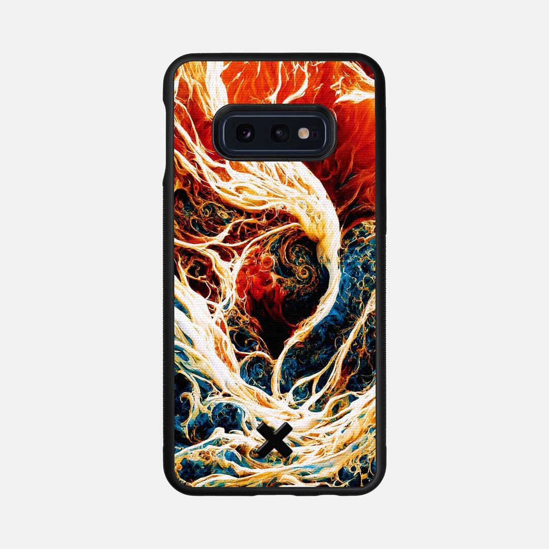 Evolve Case for the Samsung Galaxy S10e featuring a UV Printed Cotton Canvas backer with the Keyway X Mark#Phone Model_Galaxy S10e