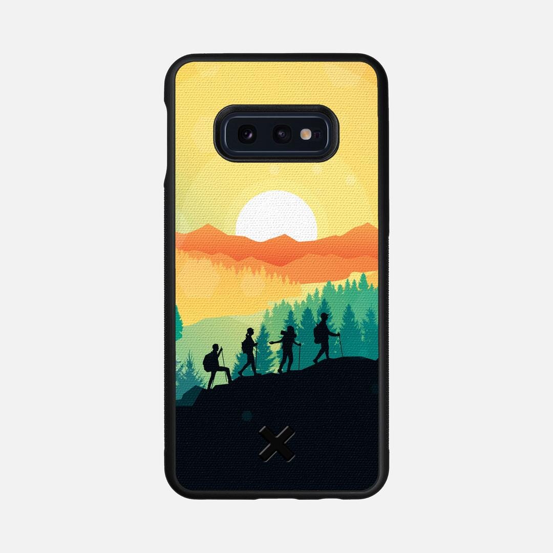 Expedition Case for the Samsung Galaxy S10e featuring a UV Printed Cotton Canvas backer with the Keyway X Mark#Phone Model_Galaxy S10e