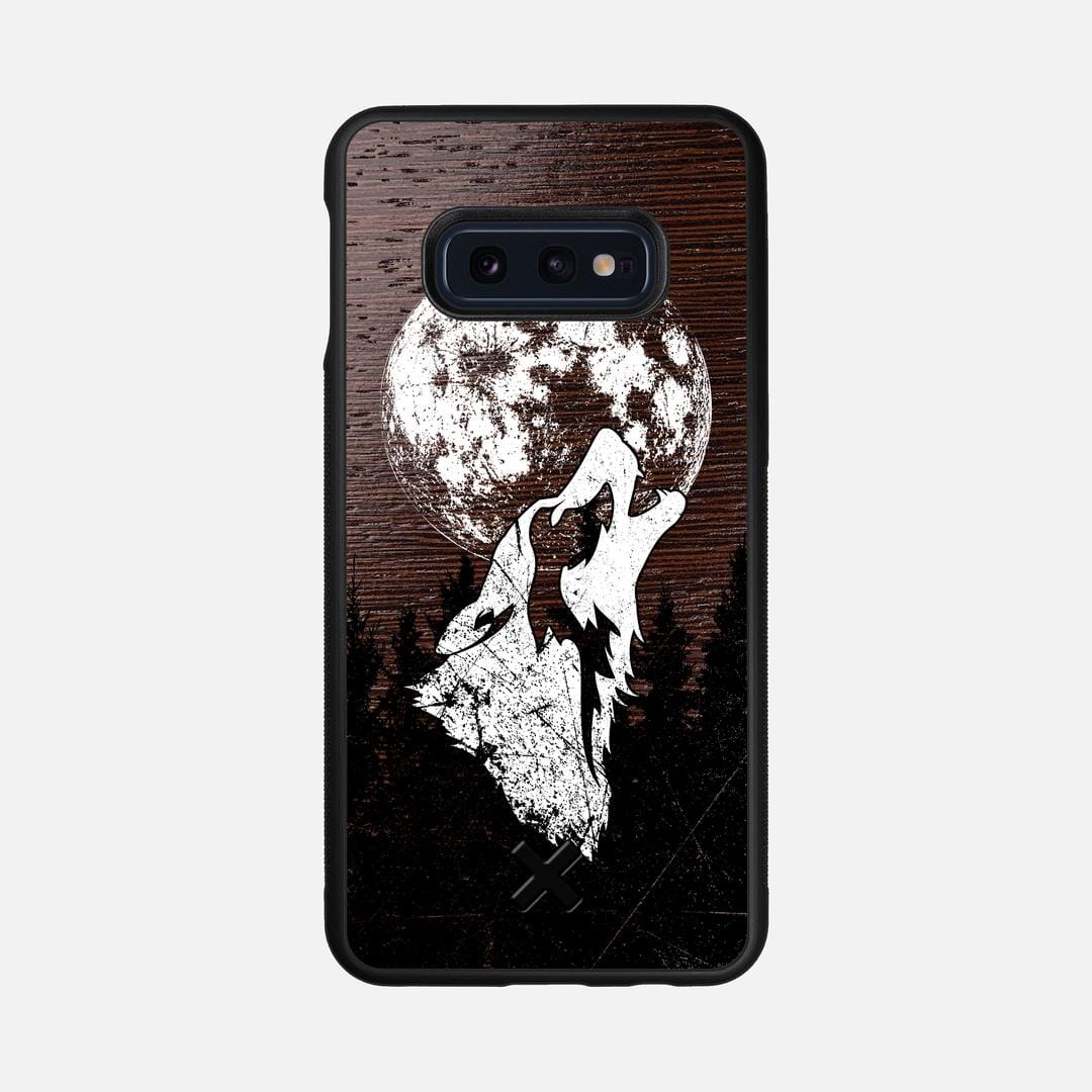 Howl Case for the Samsung Galaxy S10e featuring a UV Printed Wenge Wood backer with the Keyway X Mark#Phone Model_Galaxy S10e